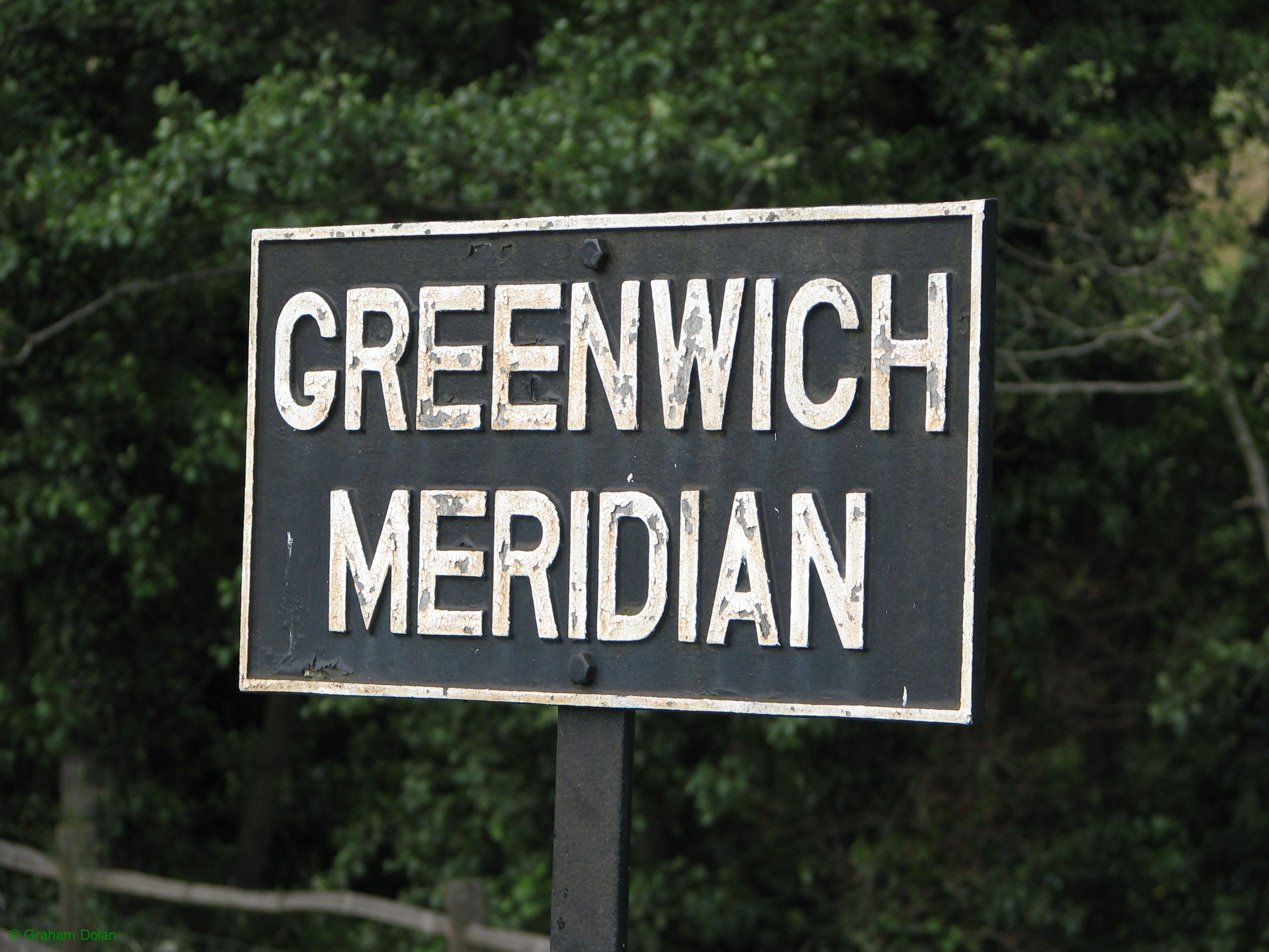 Greenwich Meridian Marker; England; East Sussex; Sheffield Park